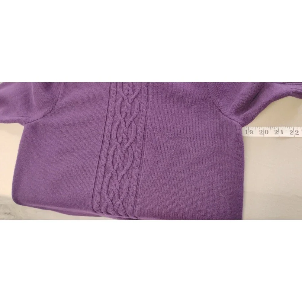 American Living X Large Purple Sweater Dress